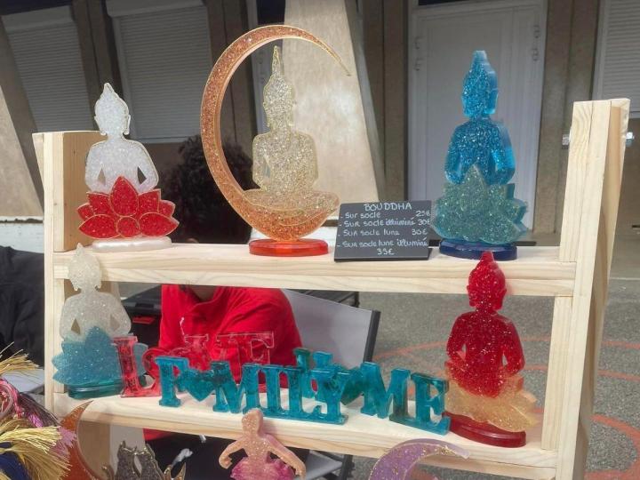 Vente de décorations en résine Valence